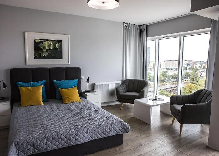 Апартаменты Apartamenty I.M.A Towarowa Познань